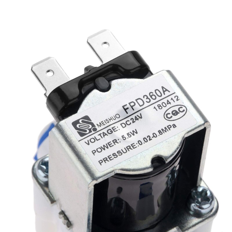 Electric Water Valve, Yetaha AC 24V DC Solenoid Valve, 1/4"