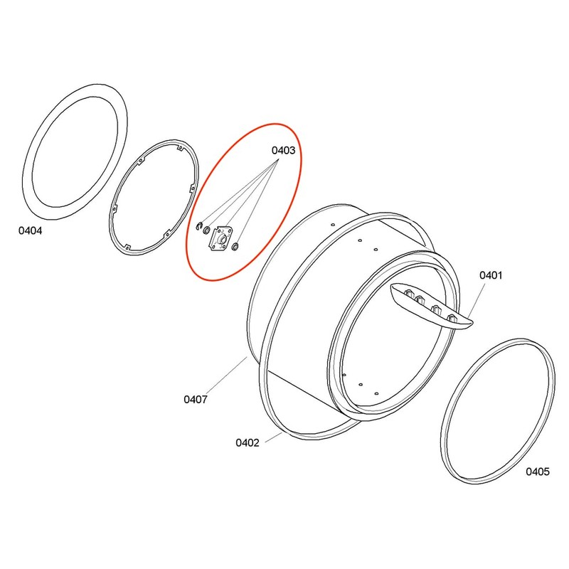 Drum Bearing Dryer 00618931 All Models Compatible with Bosch Siemens