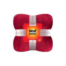 Heat Holders Oversized Throw/Blanket Cranberry