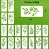 Pack of 18 Sheets Painting Stencils Painting, Leaves Painting Stencils