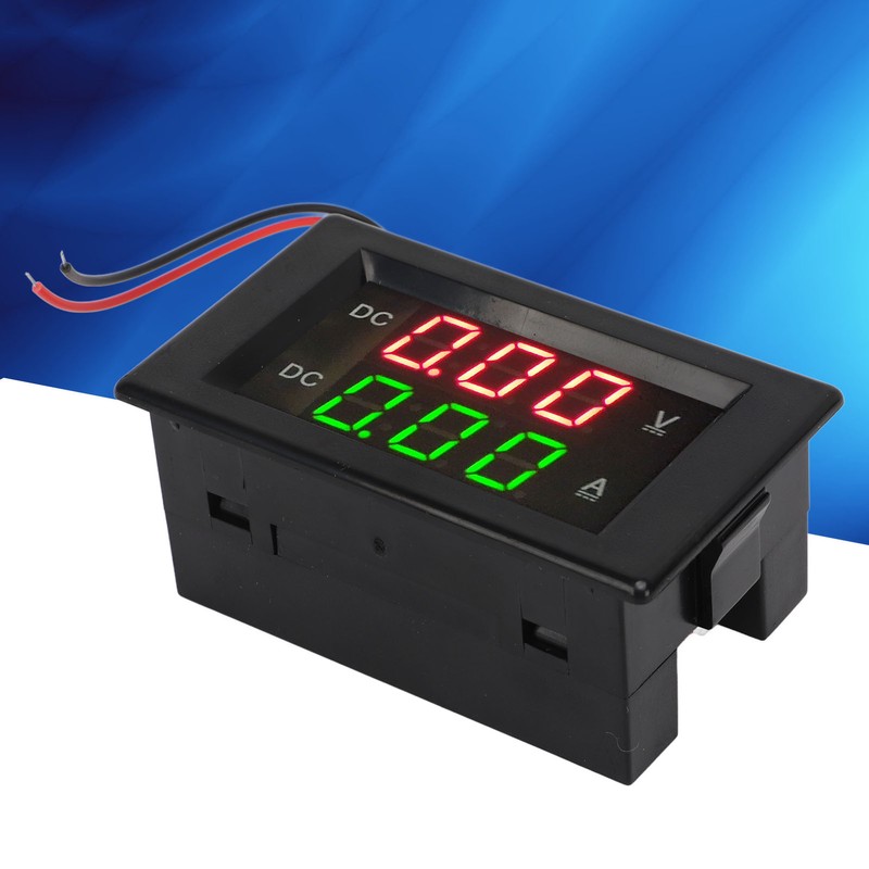 YB4835VA Digital Voltmeter Ammeter DC 600V 100A Decimal Point Automatic