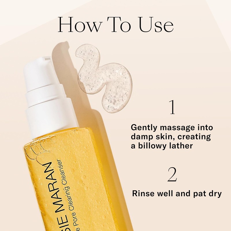 Josie Maran Pineapple Enzyme Foaming Cleanser - Gentle Face Wash