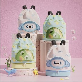 [Opportunity Workshop] All-in-One Character Waterproof Swim Bag for the Pool GS002539 Character Swim Bag Green