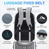 FABIEN CHERON Laptop Backpack for Men,17.3 Inch Professional Backpack for