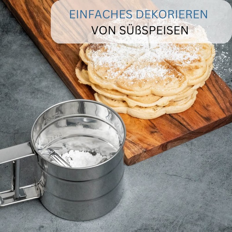 Westmark Flour and Icing Sugar Sieve with Handle, for 250