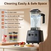 Professional Blender,Smoothies Blenders, PRASKY Max.2400Watts/1000Watts Blender and Grinder Combo 25000RPM