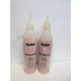 RUSK SENSORIES MOIST TREATMENT SUNFLOWER AND APRICOT 7.5 OZ W/ REFILL BOTTLE