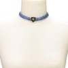 Alpenflüstern DHK261 Traditional Pearl Choker Necklace Ornamental Heart Nostalgic Costume