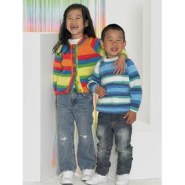 Wendy Peter Pan Double Knitting DK Pattern Childrens Cardigan & Sweater (7023)