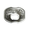 Always Open Belt Buckle 3D Look Buckle for Belt Buckle