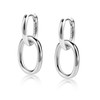 ALEXCRAFT Gold Silver Hoop Earrings Hanging Earrings for Women, Small