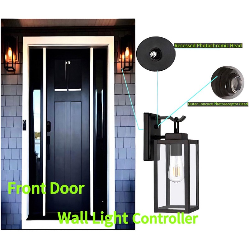 AUTIDEFY 2-Pack 120VAC Light Control Sensor Switch, Outdoor Dusk to