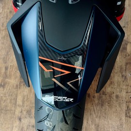 Resin Bike Motorcycle 3D Stickers Compatible with KTM 1290 Super Duke R 2022-2023. Fender Covers Protections from Impact and Scratches. Resin Stickers - Made in Italy