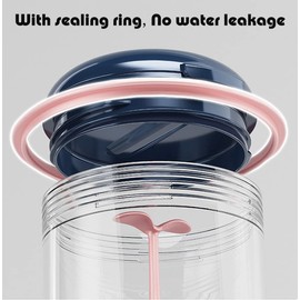 MURRI&MURRDI Retainer Case, Denture Bath Box with Strainer Basket, Mouth Guard Case with Mirror, Braces Cleaner Cup, Cute Denture Holder Retainer Storage Soak Container for Travel (Dark Blue)