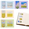 Cute Bookmarks for Women, 4 Pcs Magnetic Bookmarks Sun Flower
