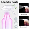 Hethyo Spray Bottles Plastic Spray Bottle for Hair Mist/Stream Heavy