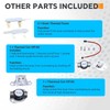 MEDE500VW1 MEDE300VW1 MEDB850WQ0 Dryer Heating Element Kit with Thermostat