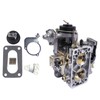 Flynsu 2 Barrel Carburetor Replacement for Weber 32/36 DGV 5a