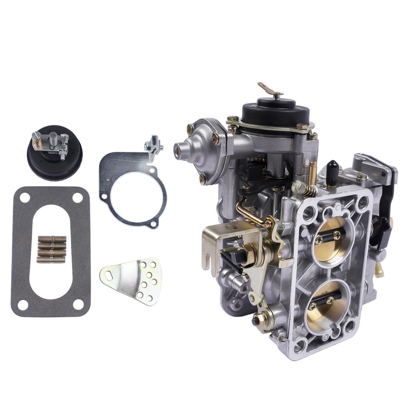 Flynsu 2 Barrel Carburetor Replacement for Weber 32/36 DGV 5a