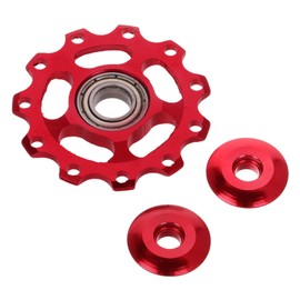 OHPHCALL Enhanced Durability Aluminum Sprocket for 11t Rear Derailleur Pulley Wheel Speed Bike Part Easy Replacement for and Mini Bikes