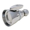 Showerhead, 2 1/4 inch Diameter Face, Brass-made, Chrome Finish -
