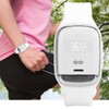 Outdoor Ultrasonic Mosquitoes Repeller Bracelet Portable Electronic Repellent WatchWhite