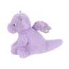 Apricot Lamb Purple Dragon Plush Stuffed Animals for Kids, Soft