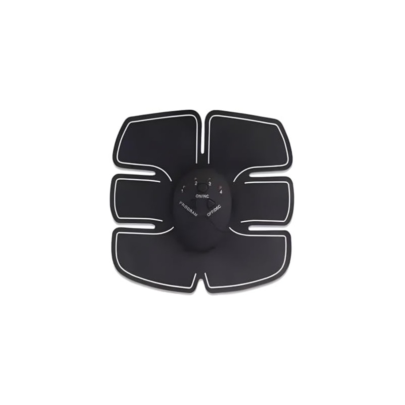 Cinturón Electroestimulador Abdominal EMS – Tonificación Muscular para Abdomen, Reusable