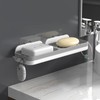 RCQD Soap Dish, Soap Dish with Drain, Soap Box for