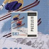Lantern Press 1000 Piece Jigsaw Puzzle, Tremblant, Vintage Skiers