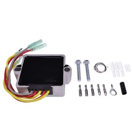 DUDSN 815279-3 883072T Rectifier Voltage Regulator Compatible With Mercury Mariner Outboard 5 Wire 25-225HP 2/3/4/6 Cyl Replace 65W-81960-00-00 65W-81960-10-00 815279T 883072T