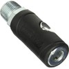 Rapidair K7241 Push Button Safety Air Quick Coupler, 1/2 Male