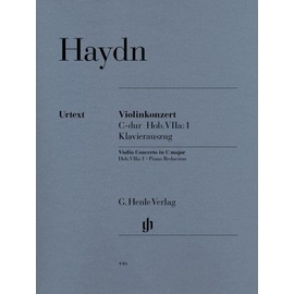 Concerto for Violin and Orchestra C major Hob. VIIa:1 - violin and orchestra - piano reduction with solo part - (HN 446): Instrumentation: Violin and Piano, Violin Concertos