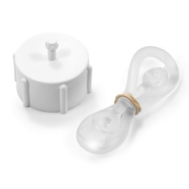 Camco 22204 3/4" Replacement Female Dust Cap with Lanyard