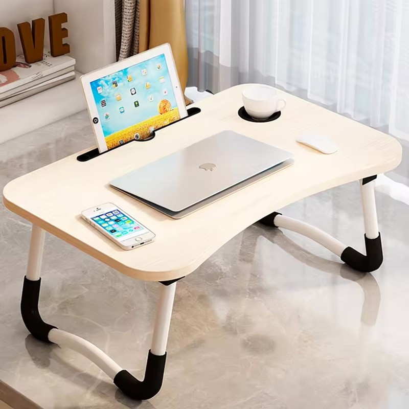 Portable Folding Laptop Desk Bed Tray Table with Foldable Legs