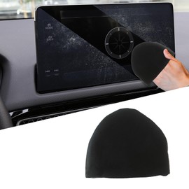 QZTYTY Car Screen Cleaner, Car Cloth Cleaner, Triangle Microfiber Auto Screen Cleaning Cloth, Automotive Interior Accessories Foldable Cleaning Tool Suitable for Vehicle Dashboard Display (Triangle)