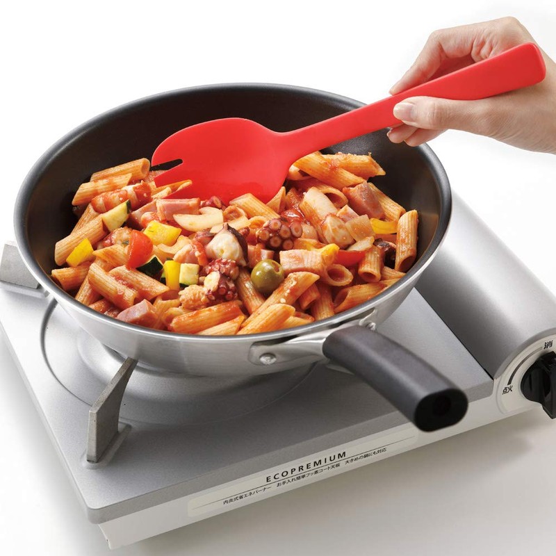 Kai KAI Spatula Red Kitchen Tool Size: 10.6 x 2.7