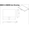 iMBAPrice DBHC Electrical Box Replacement Cover, Clear 1-Gang Horizontal Extra