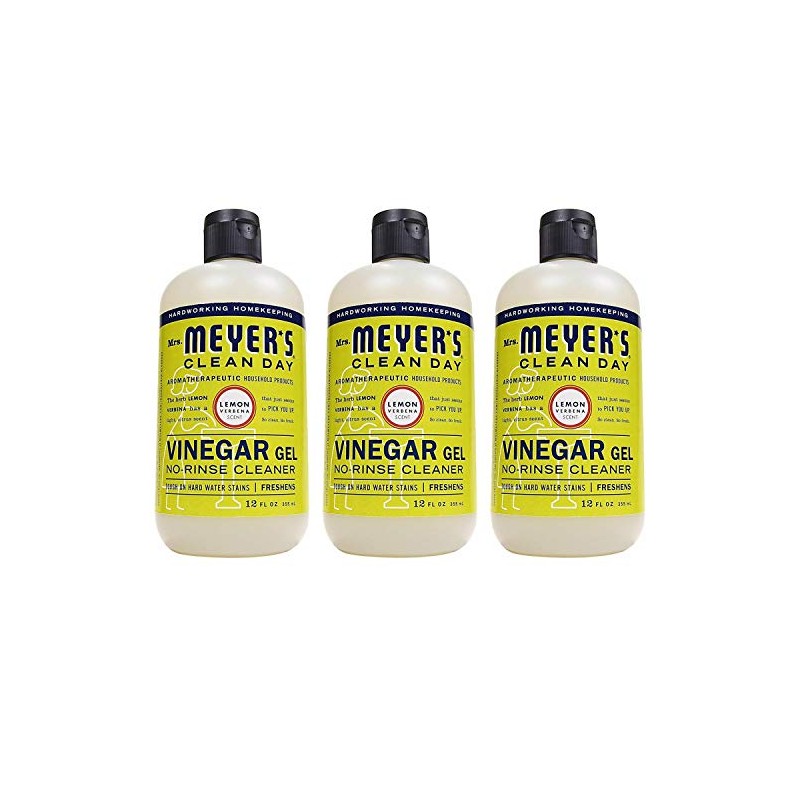 Mrs Meyers Clean Day Vinegar Gel Cleaner, Lemon Verbena, 12