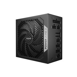 be quiet! Power Zone 2 750W ATX 3.1 PSU | 80 Plus and Cybenetics Platinum Efficiency | Zero RPM Low-Noise Power Supply | PCIe 5.1 Ready | Black | BP006US
