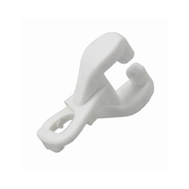 Swish Twinglyde/Nylonglyde Curtain Track Gliders, White, 10 Pack