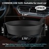Universal Car Cup Coasters Car Cup Mats Non-Slip Recessed Car