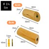 Nanarico Wooden Wall Hanging Hooks, Natural Wooden Hooks, Round Wooden