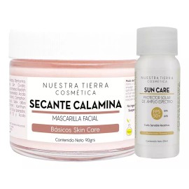 Nuestra Tierra Cosmética Mascarilla Facial Secante Calamina 90grs