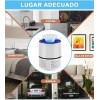 ML LAMPARA Lámpara Mata Mosquitos Moscos Luz Uv Repelente Interiores