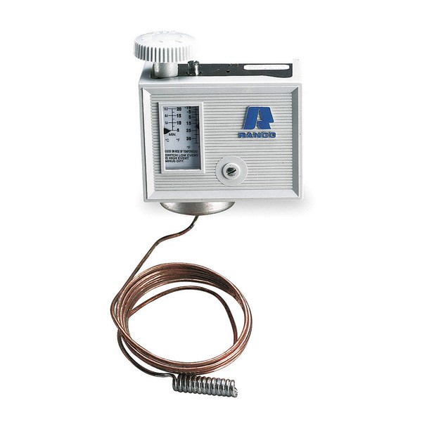RANCO O10-1408 Fridge/Freezer Control, SPST,-15 to 40F 1A002