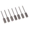7pcs Nail Grinding Bits Professional Portable Nail Gel Removal Tungsten