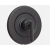 T2901BL Matte Shower Trim Kit with Lever Handle for Moen