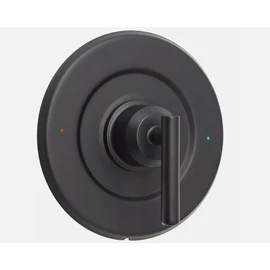 T2901BL Matte Shower Trim Kit with Lever Handle for Moen Gibson Posi-Temp Valves, Only Trim, Valve Required