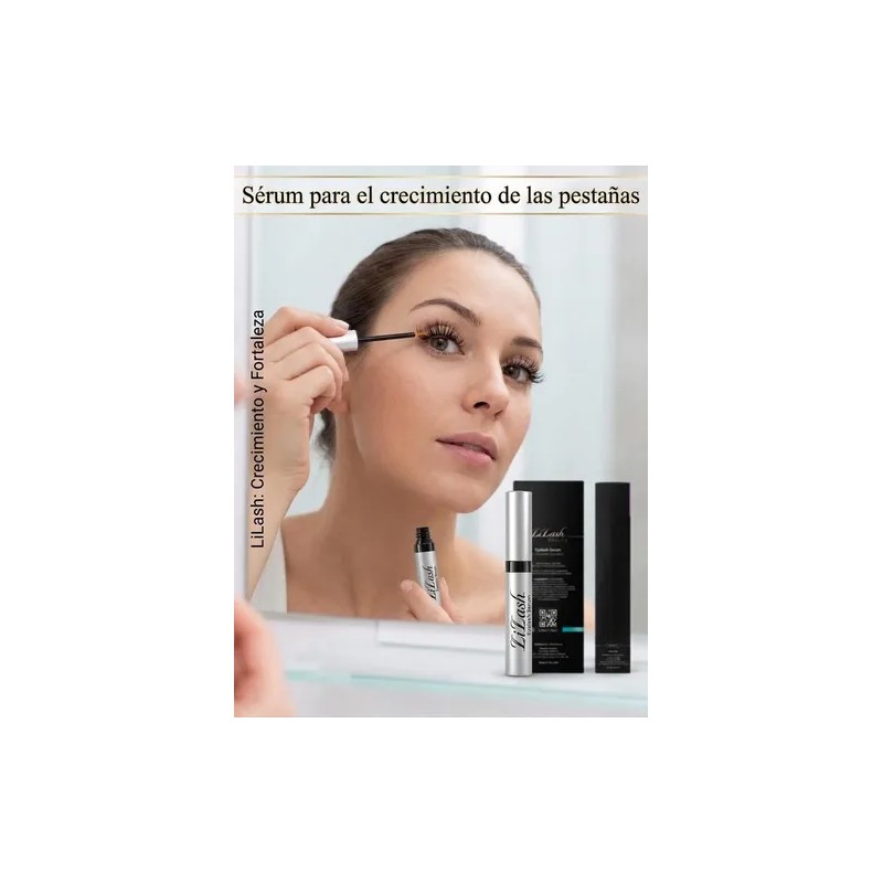 Lilash Serum Alargador Fortalece Pestañas+rimel Para Volumen
